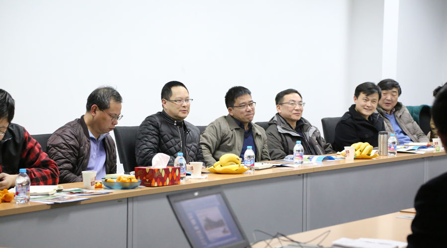 上海市绿容局总工唐家富一行领导莅临pp电子调研座谈建筑垃圾资源化处理