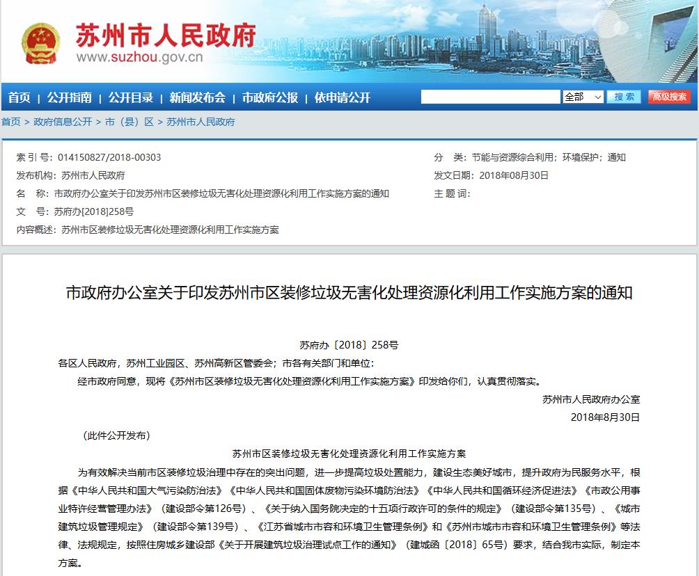 pp电子股份董事长杨安民应邀作为专家组组长参加苏州市装修垃圾项目评审会