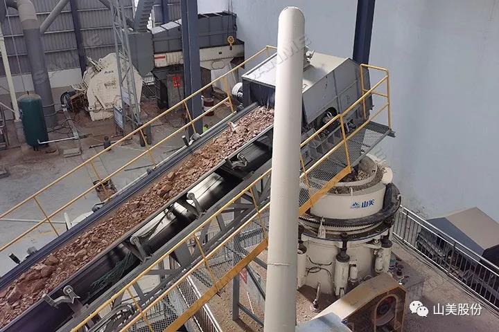 山东五莲日产1万吨花岗岩制砂项目